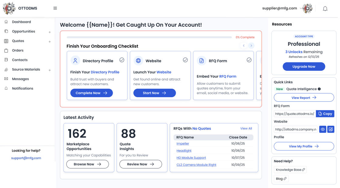 Professional Account - No Action Taken (Phase 2) (2)